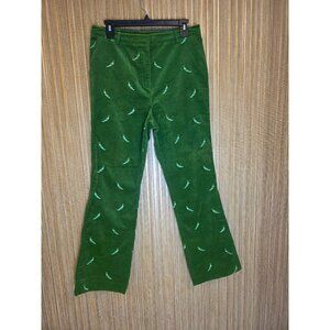 Vintage Lilly Pulitzer Size 12 Green RARE Grasshopper Cricket Embroidered